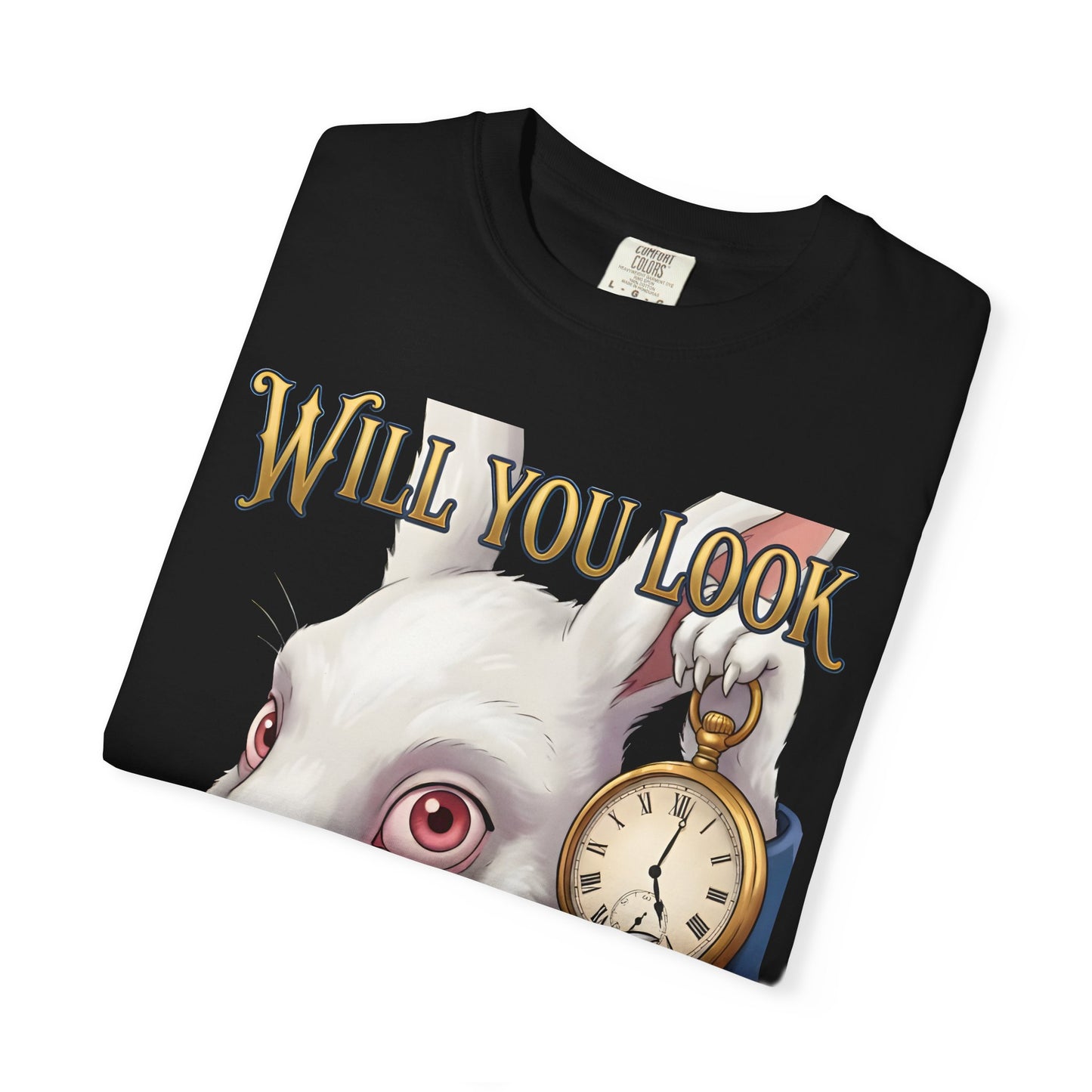 'Will You Look at the Time' Vintage Alice in Wonderland Tee