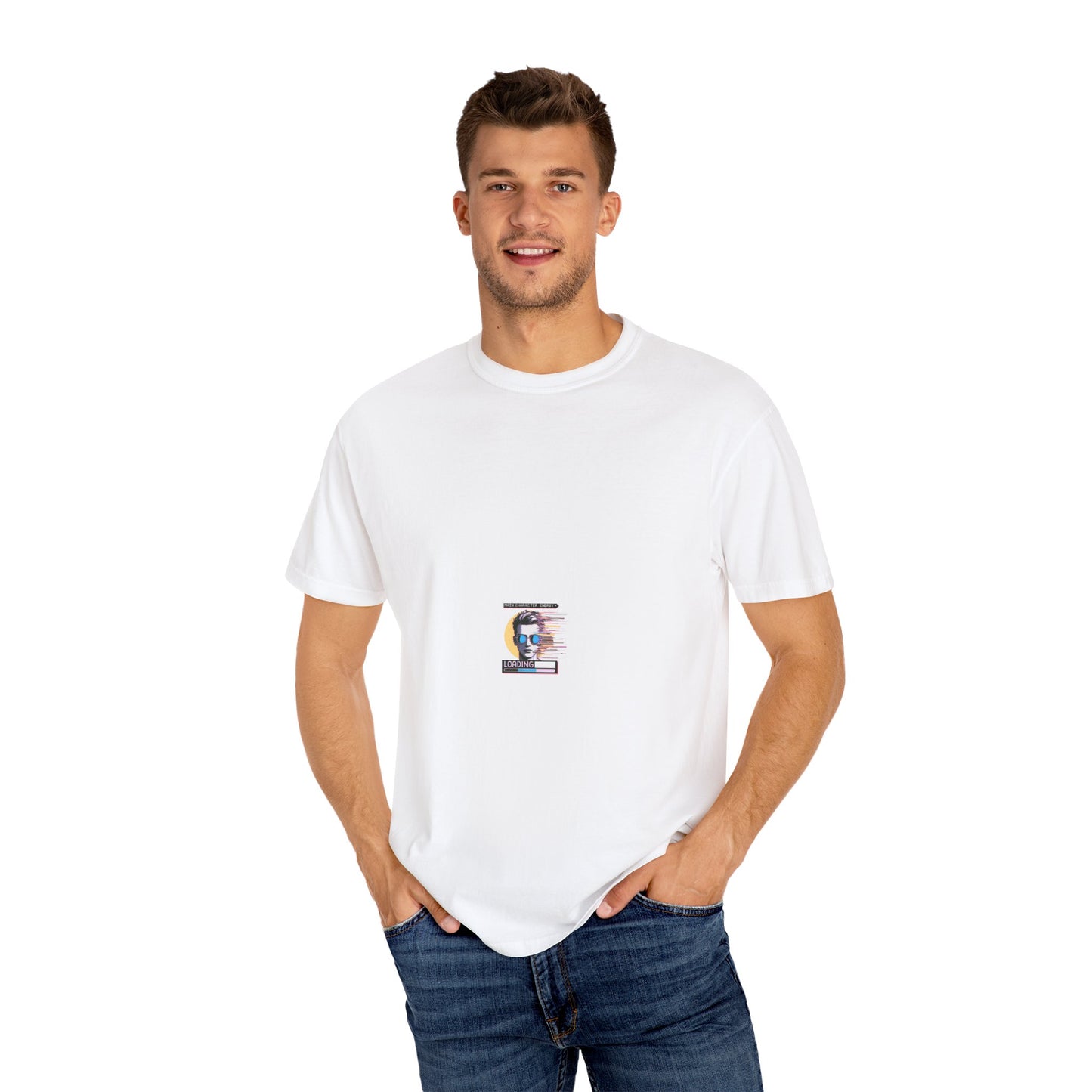 Garment-Dyed T-Shirt with Unique Design, Vintage Style Unisex Tee, Casual Everyday Wear, Perfect Gift for Friends, Art-Inspired Fashion
