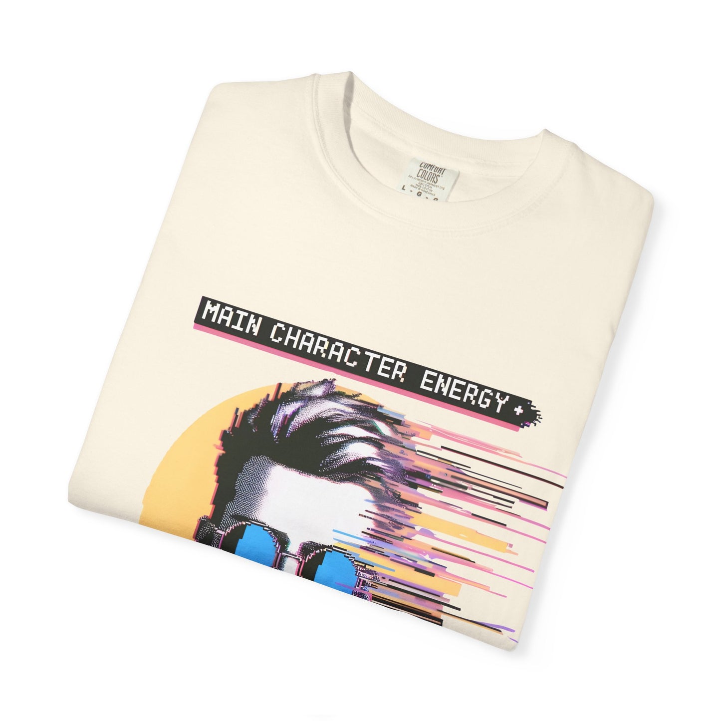 Main Character Energy T‑Shirt — "Loading" Retro Vaporwave Tee